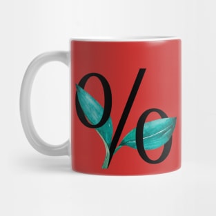 Leaves Divide Mug